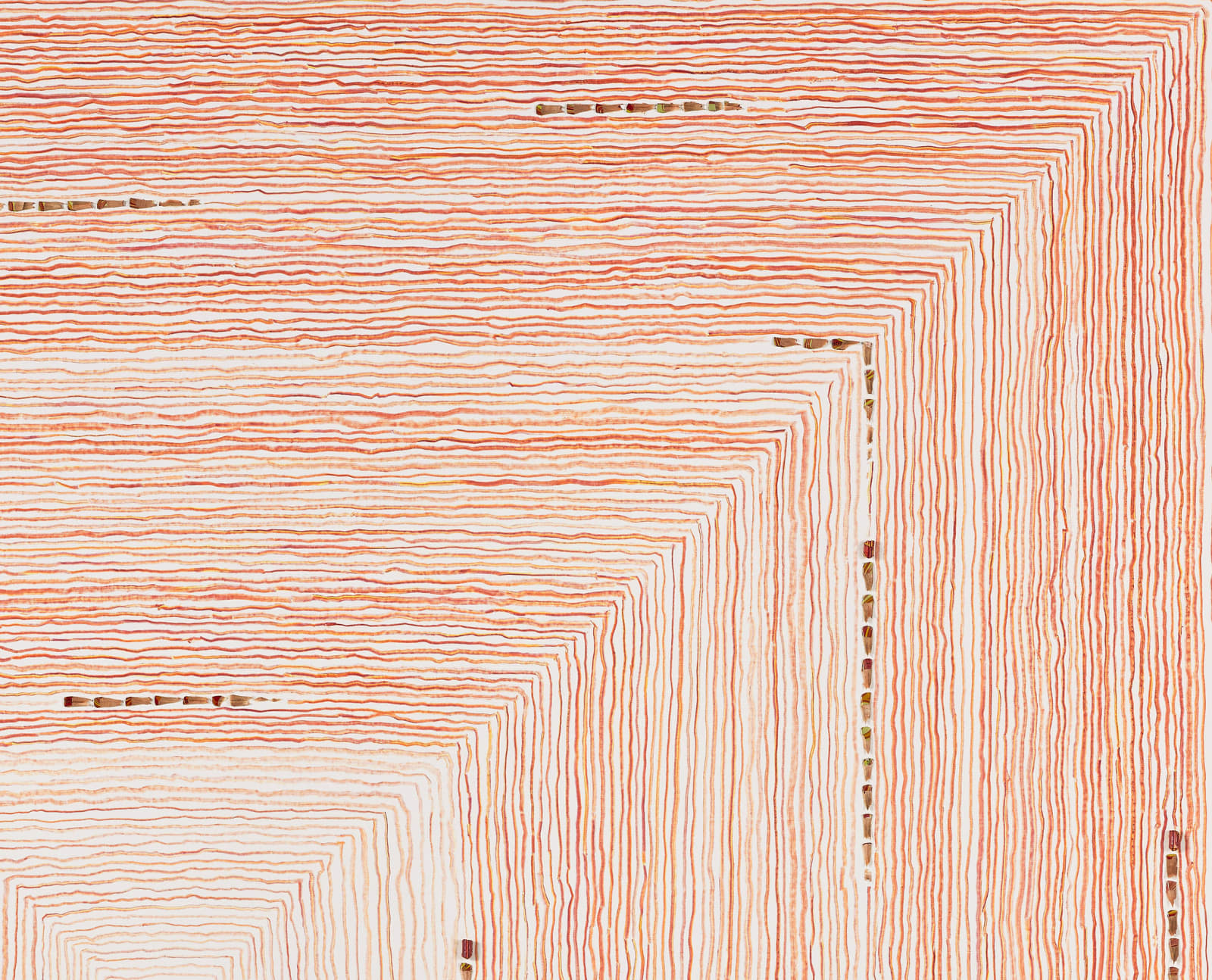 Shi Jin-Hua, Pen Walking #148, 2015