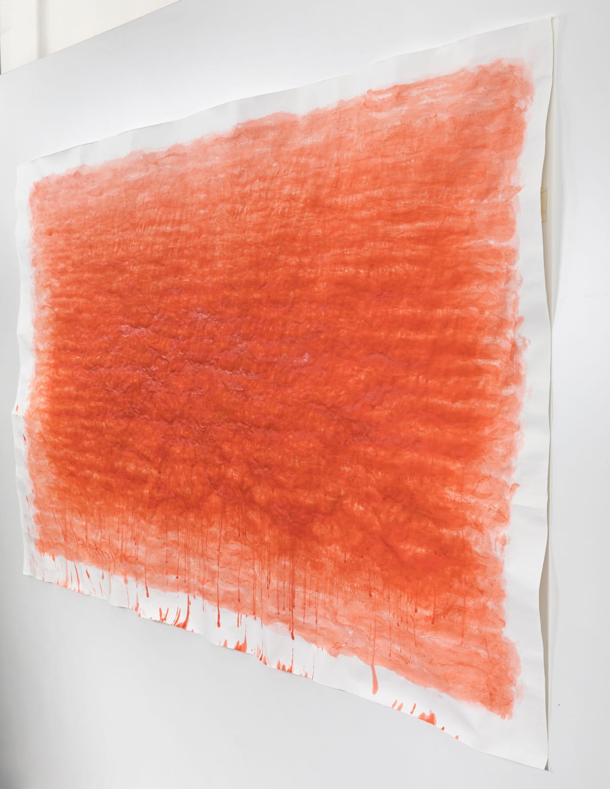 Shi Jin-Hua, Cinnabar Inkstick Offering to Amitabha, 2024
