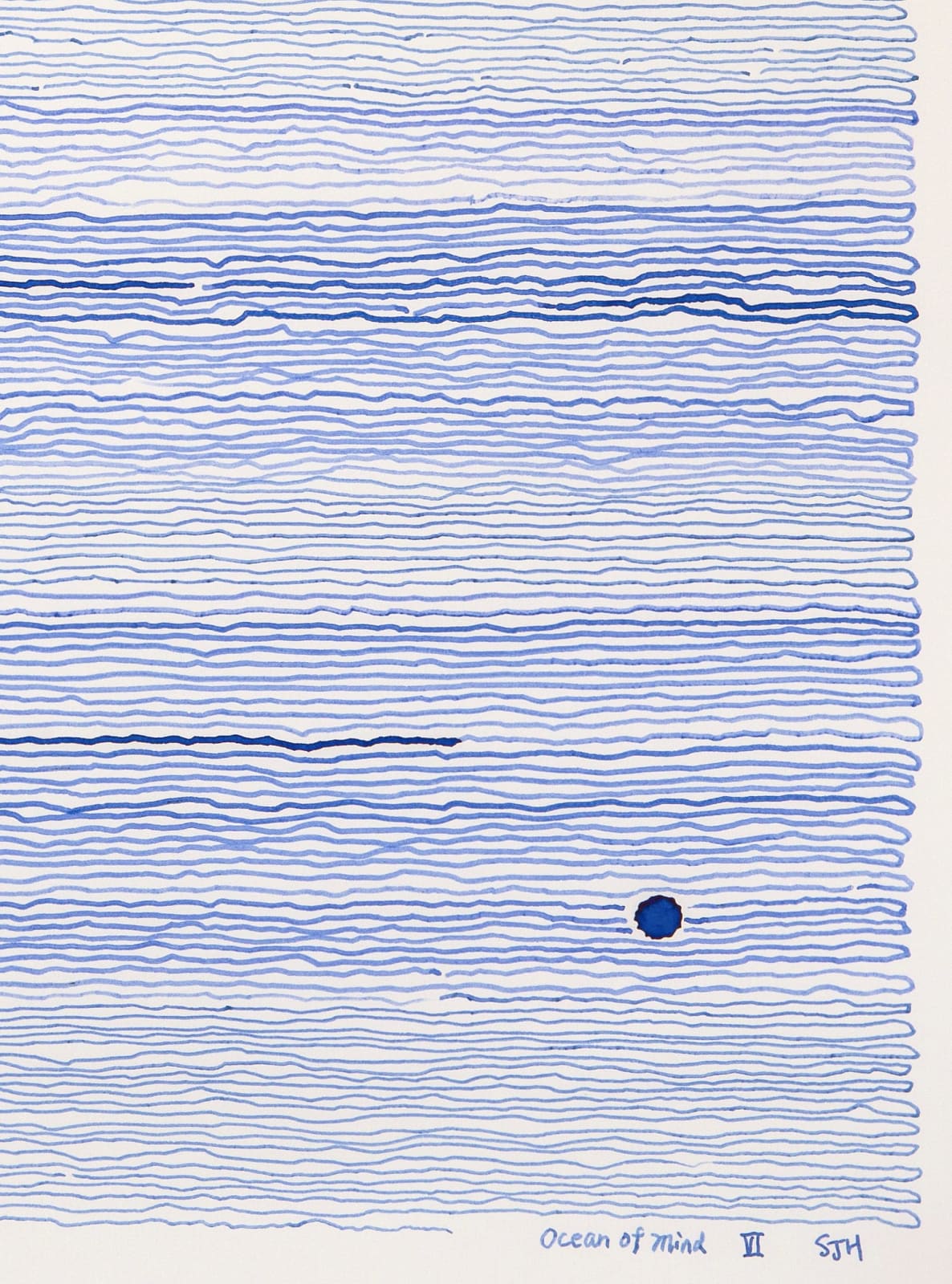 Shi Jin-Hua, Ocean of Mind VI, 2014