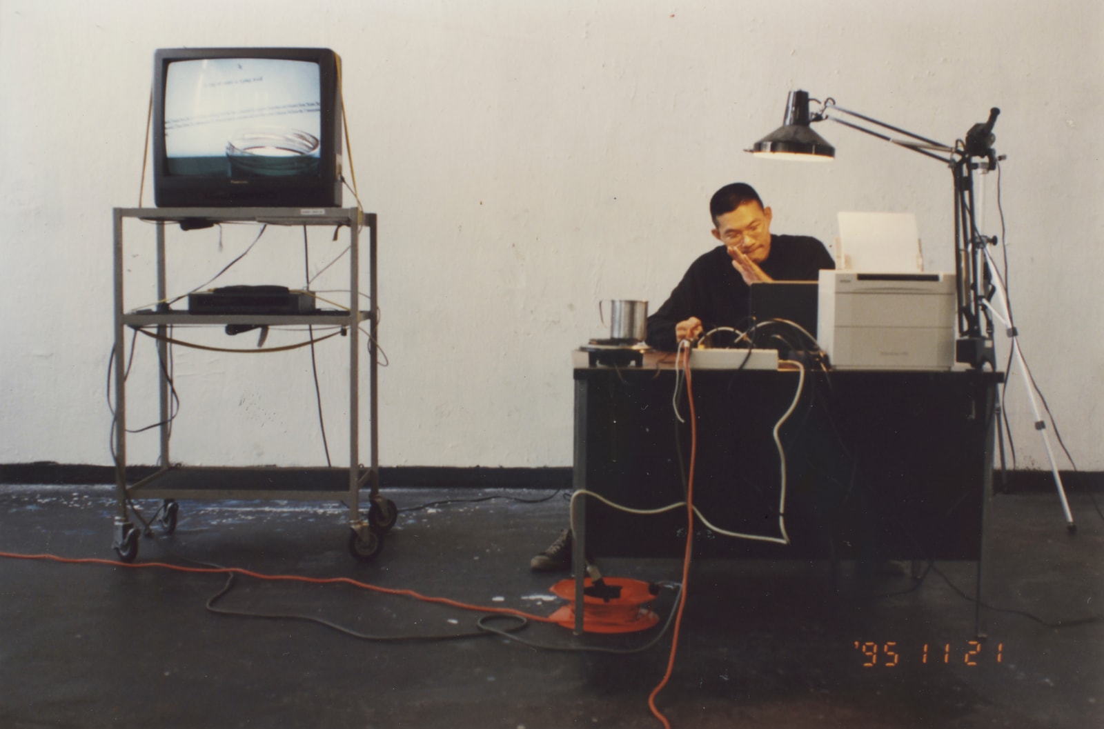 Shi Jin-Hua, Typing, 1996