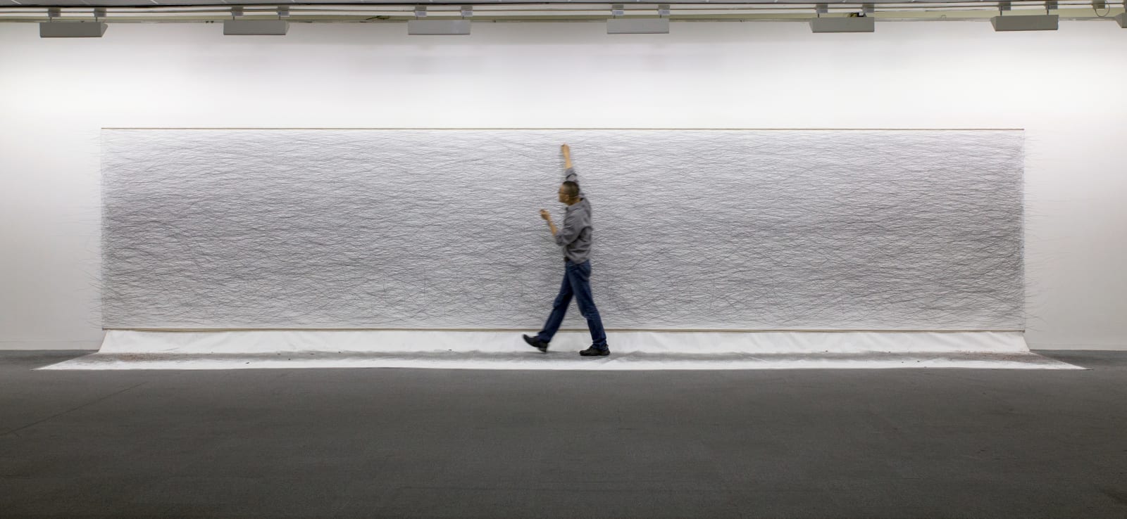 Shi Jin-Hua, A 100km Walk, 2012-2017