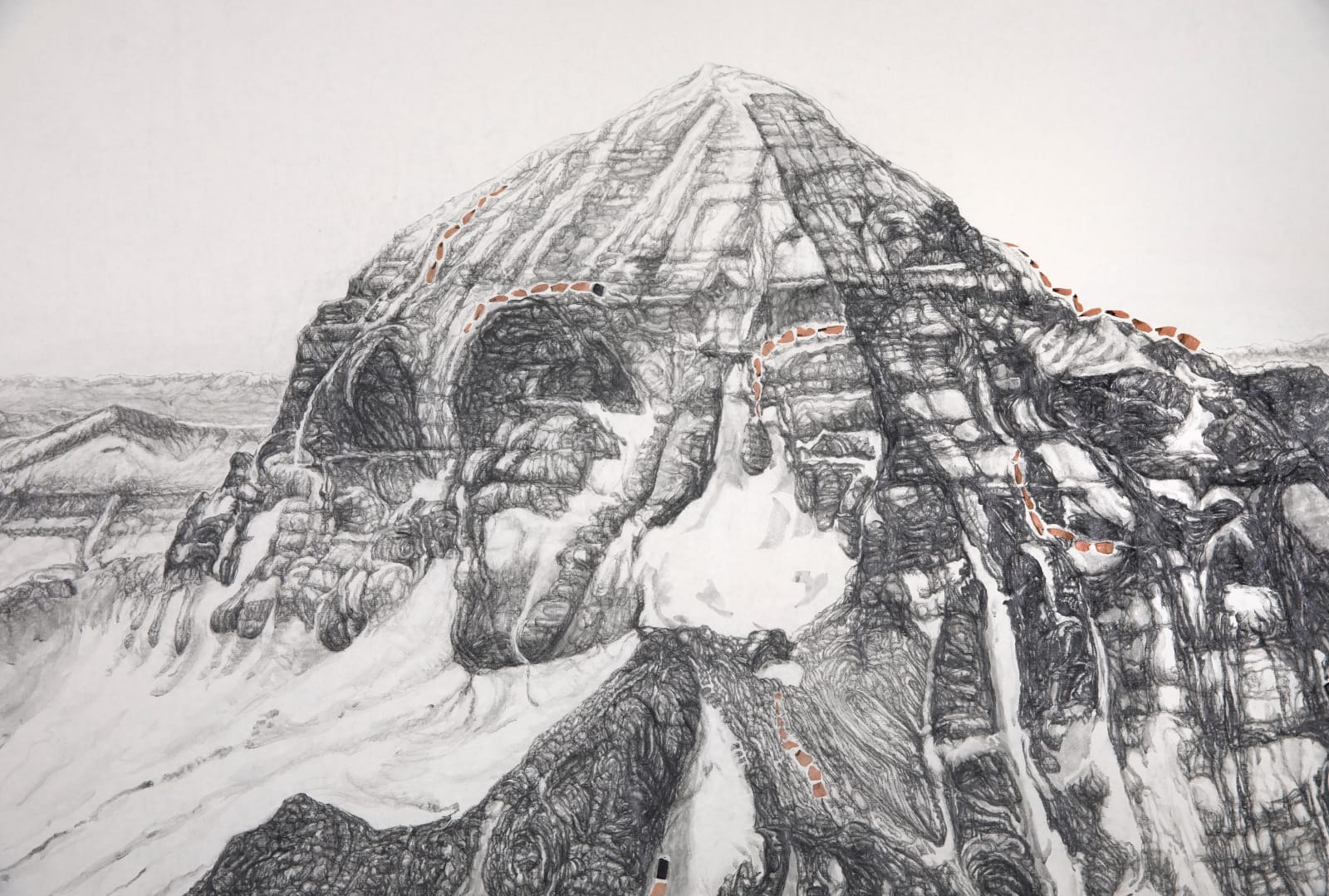 Shi Jin-Hua, Pen Walking #181, 2021-2022