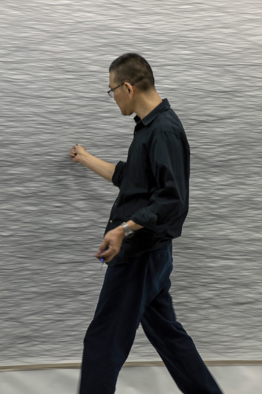 Shi Jin-Hua, A 100km Walk, 2012-2017