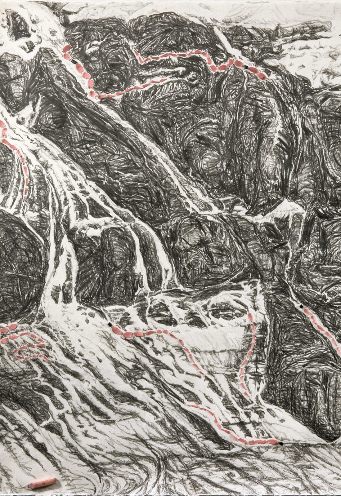 Shi Jin-Hua, Pen Walking #168, 2018-2019
