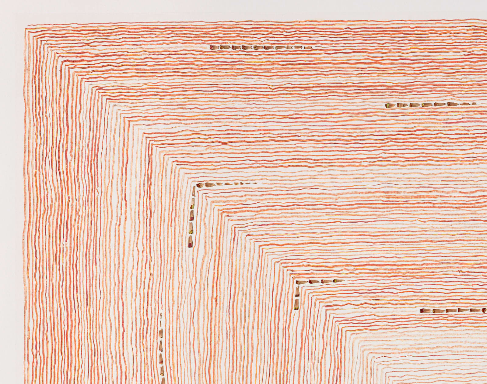 Shi Jin-Hua, Pen Walking #148, 2015
