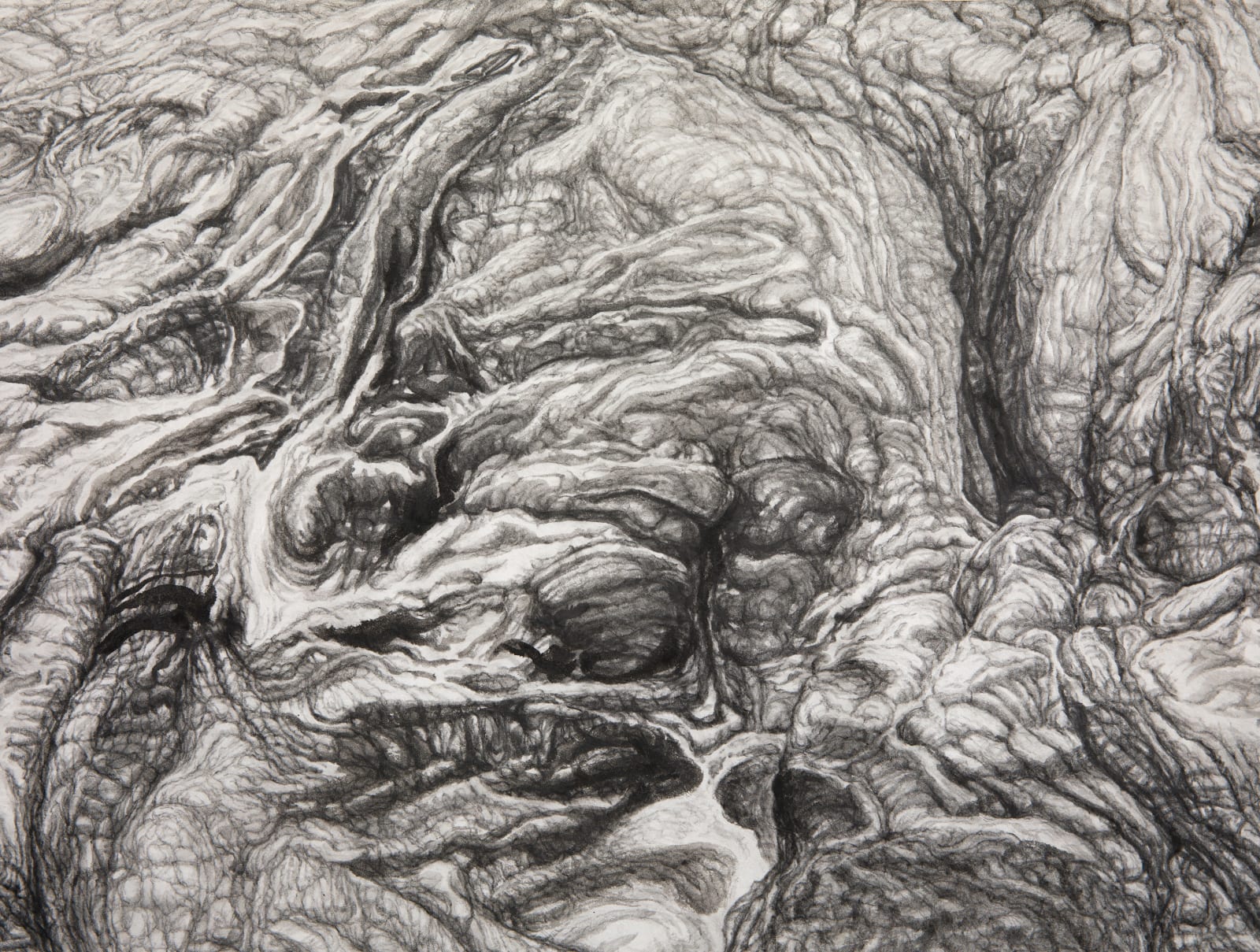 Shi Jin-Hua, Rock Landscape #1, 2021