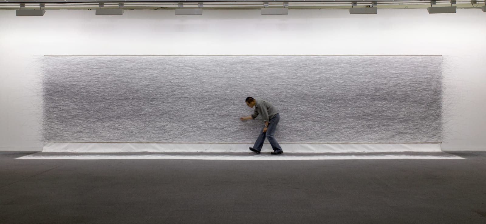 Shi Jin-Hua, A 100km Walk, 2012-2017