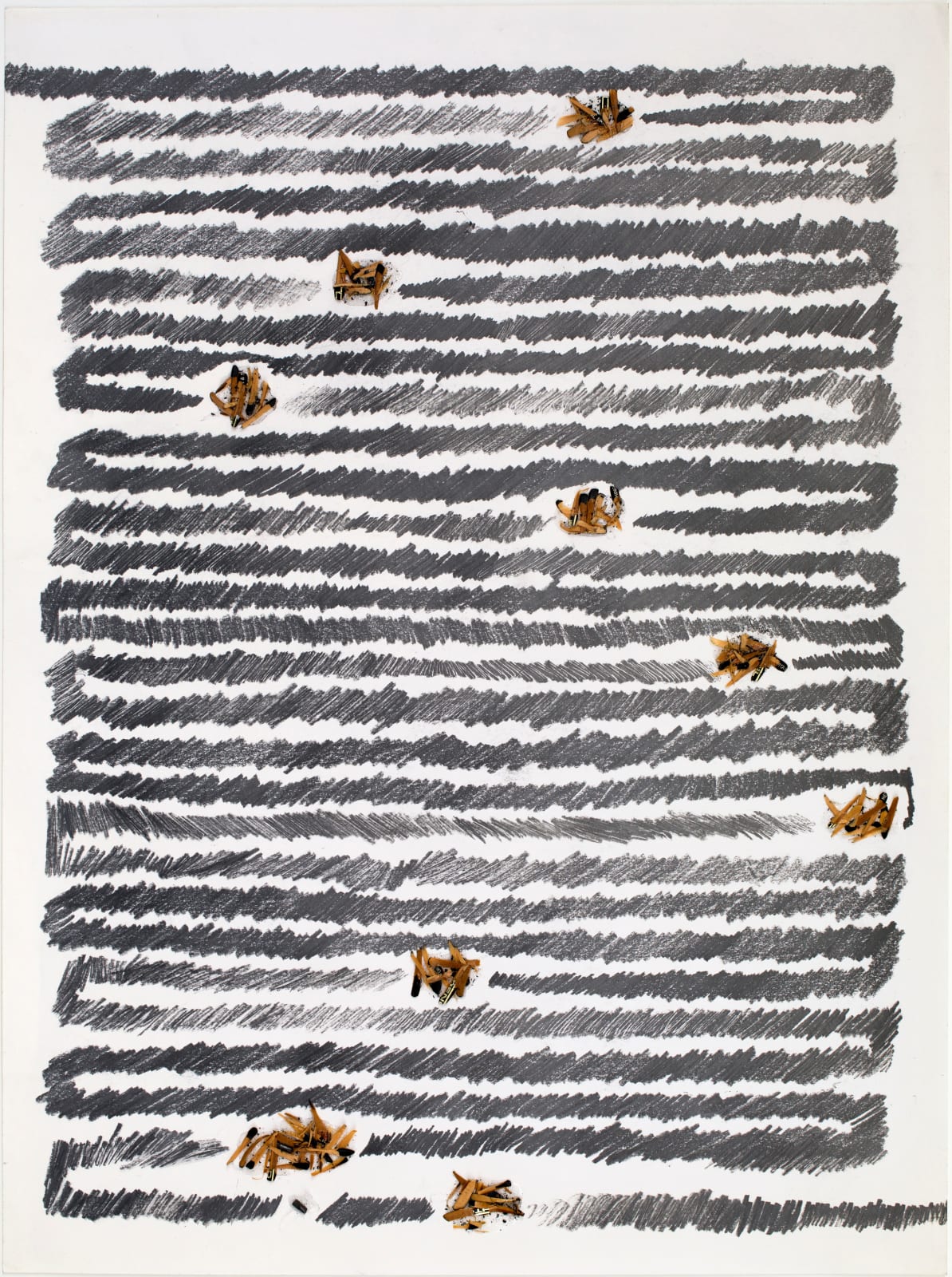 Shi Jin-Hua, Pen Walking #12, 2007