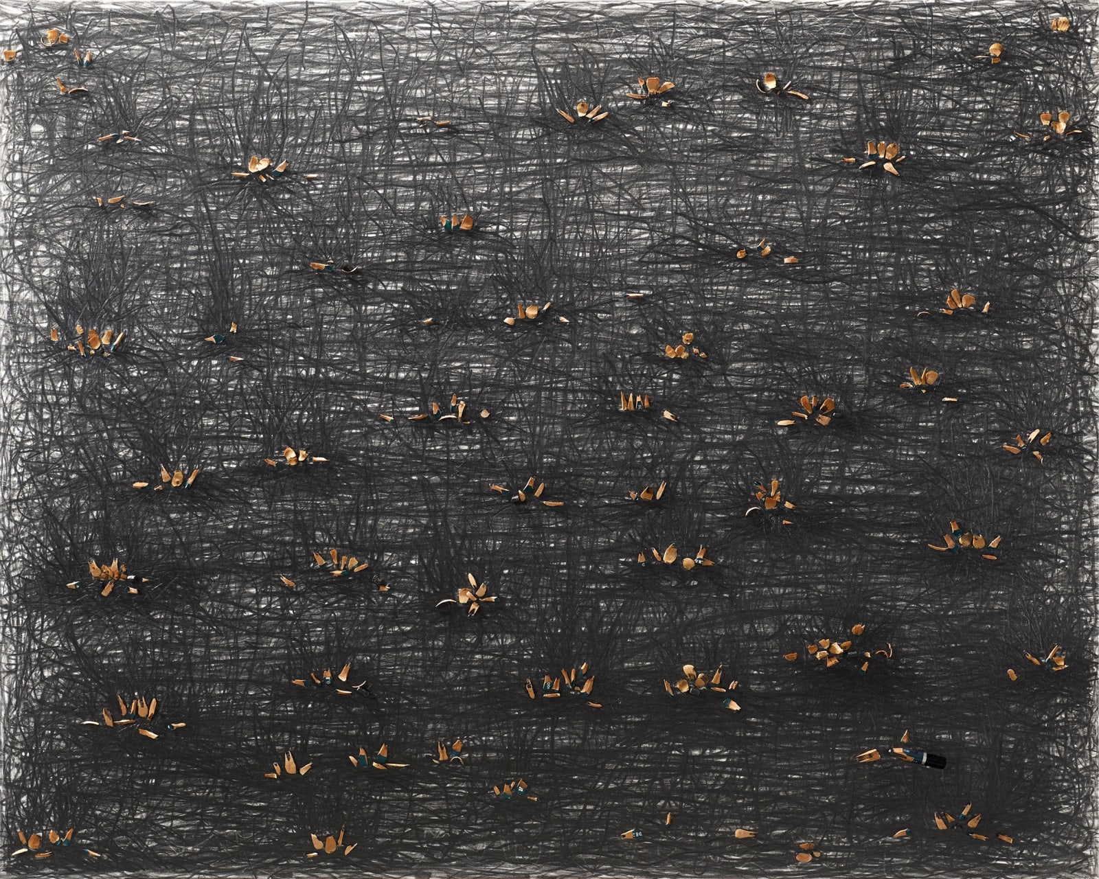 Shi Jin-Hua, Pen Walking #139, 2012-2014