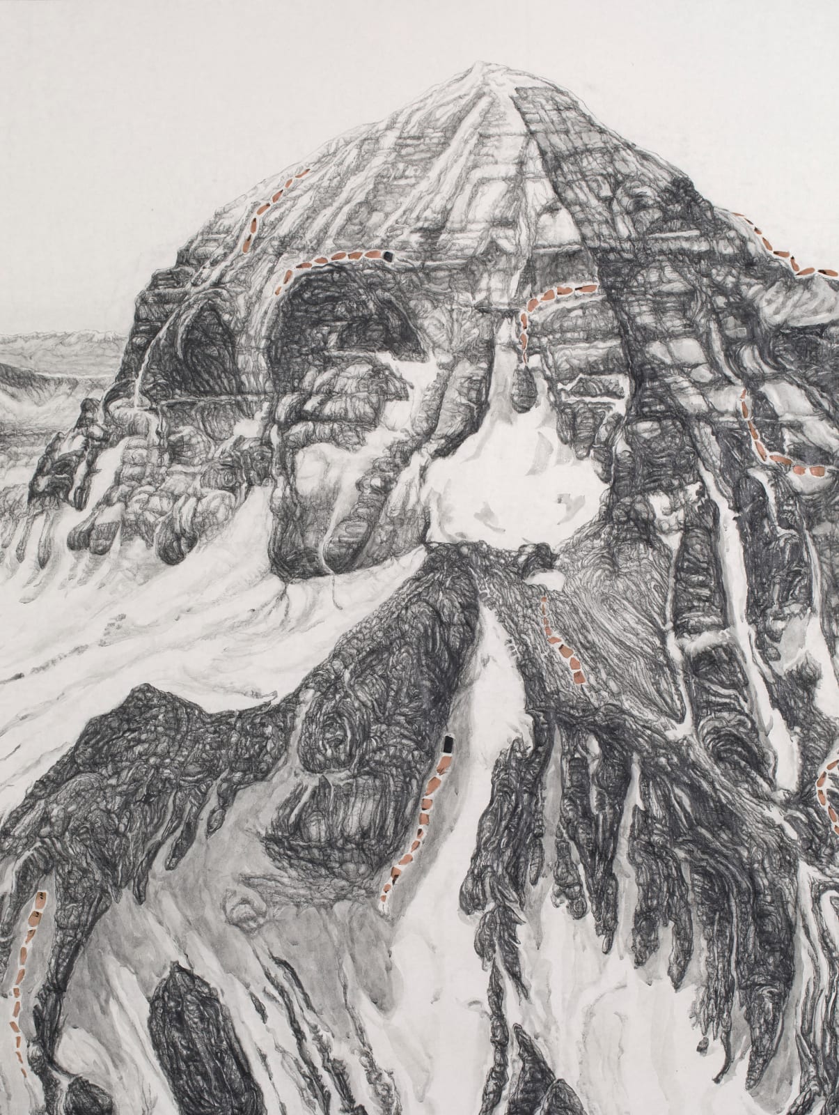 Shi Jin-Hua, Pen Walking #181, 2021-2022