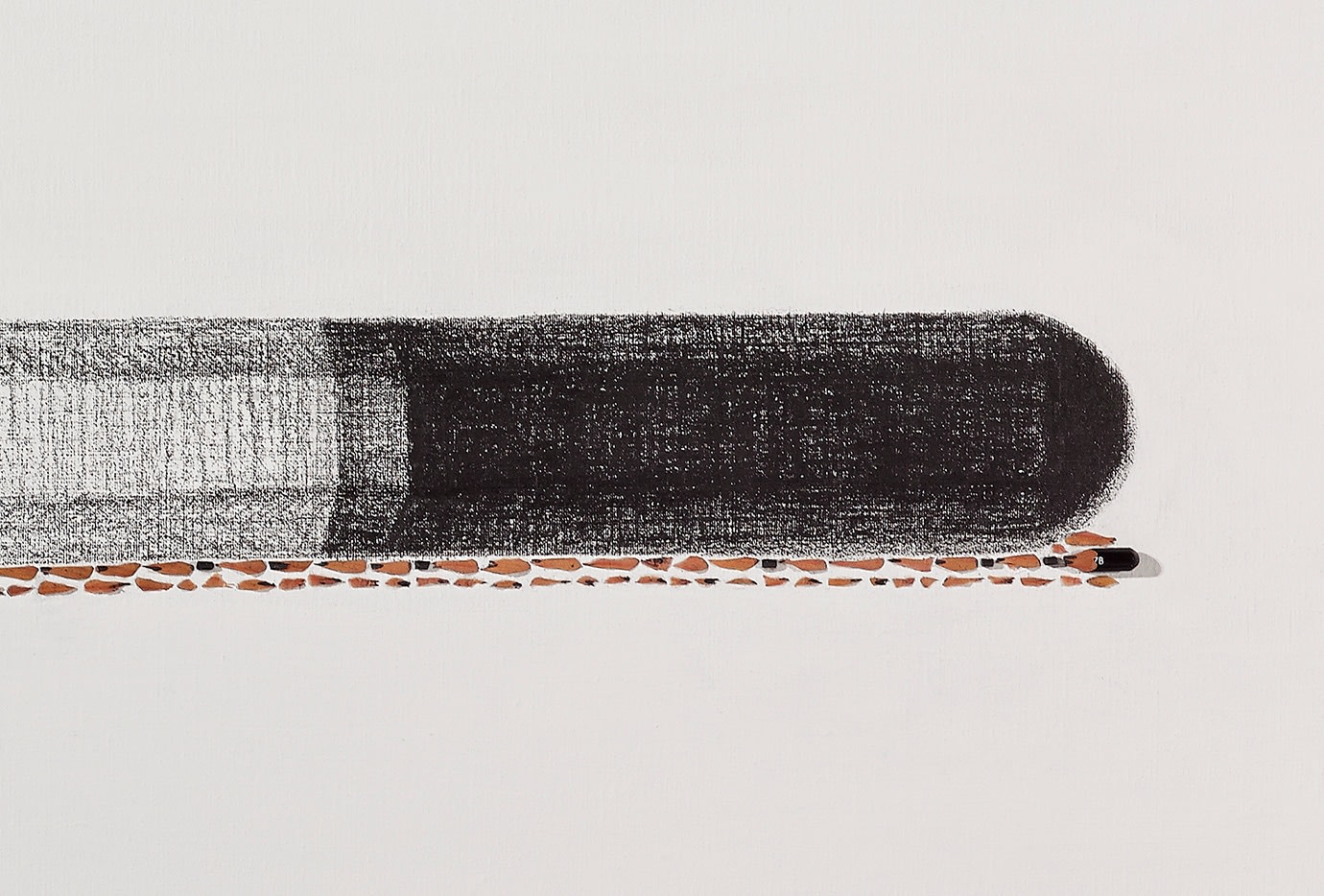 Shi Jin-Hua, Pen Walking #79, 2009-2014
