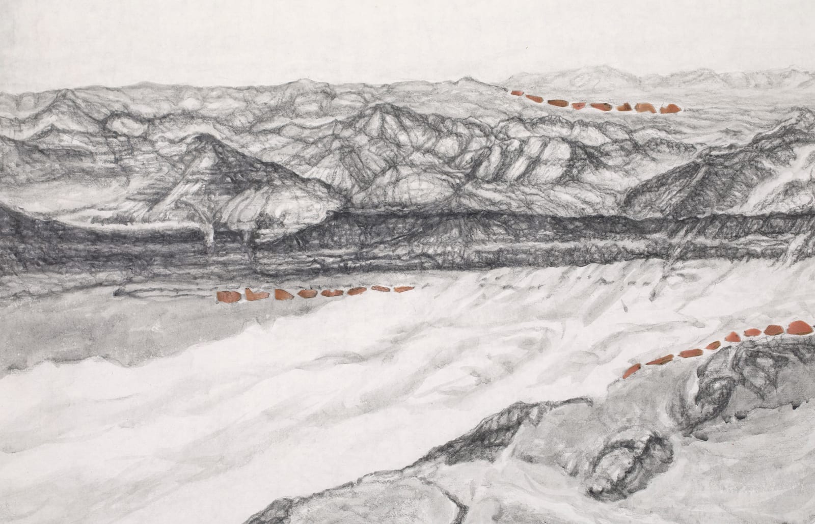 Shi Jin-Hua, Pen Walking #181, 2021-2022