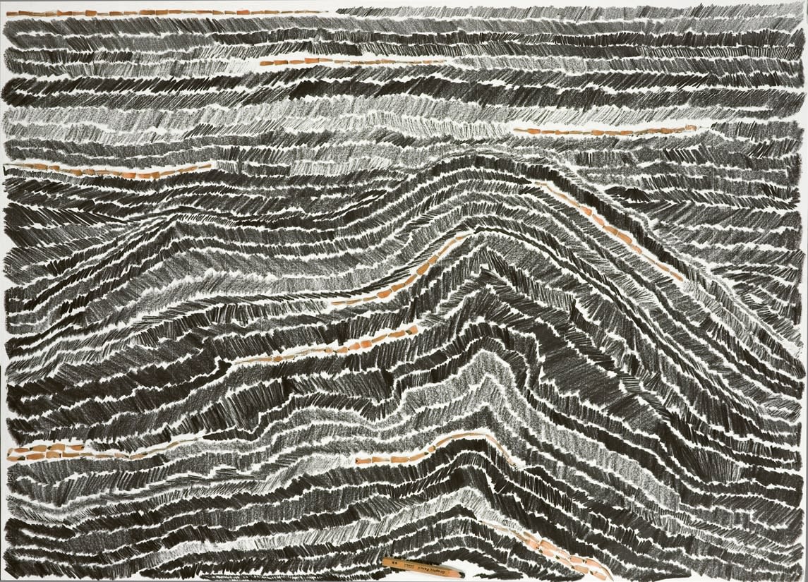 Shi Jin-Hua, Pen Walking #43, 2007