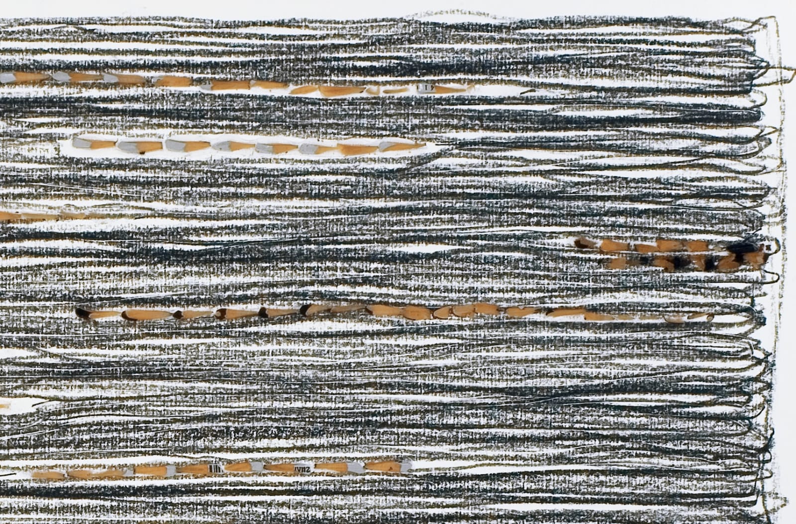 Shi Jin-Hua, Pen Walking #25, 2007