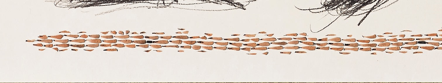 Shi Jin-Hua, Pen Walking #89, 2011-2014
