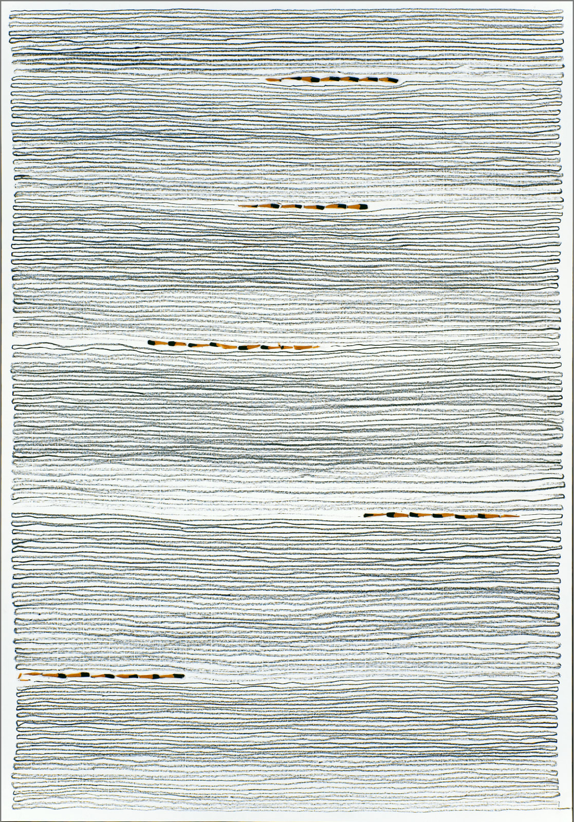 Shi Jin-Hua, Pen Walking #17, 2007