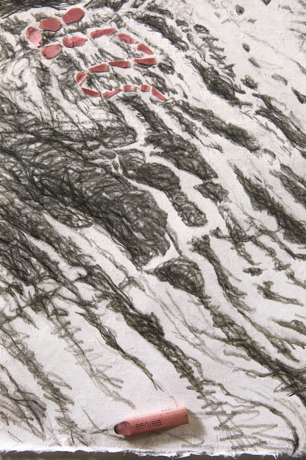 Shi Jin-Hua, Pen Walking #168, 2018-2019