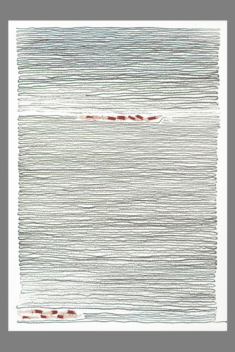 Shi Jin-Hua, Pen Walking #13, 2007