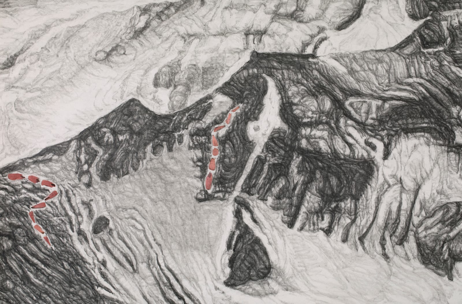 Shi Jin-Hua, Pen Walking #184, 2021-2023