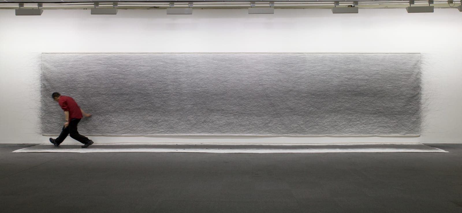 Shi Jin-Hua, A 100km Walk, 2012-2017