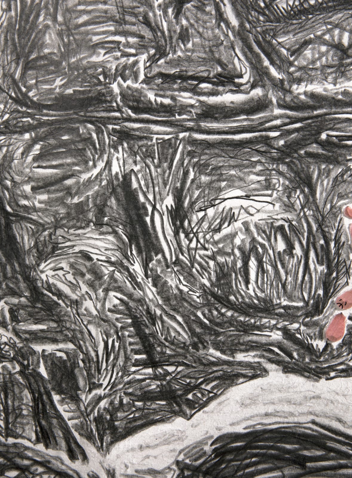Shi Jin-Hua, Pen Walking #168, 2018-2019
