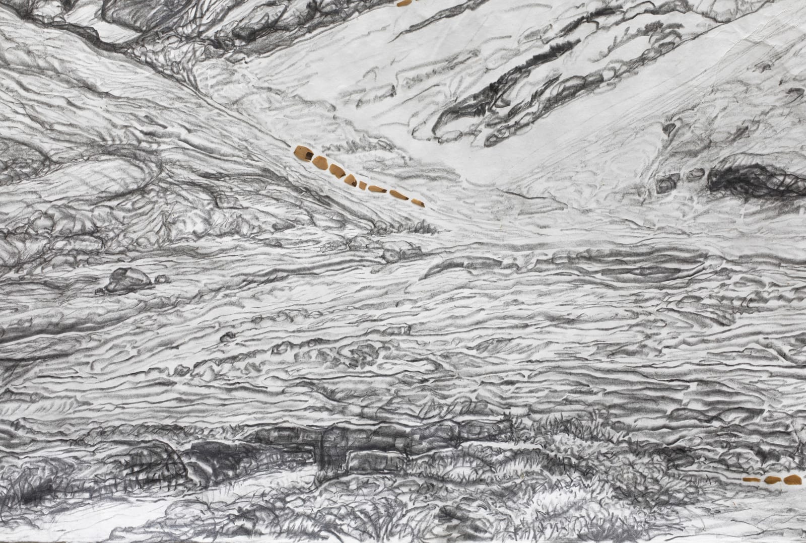 Shi Jin-Hua, Pen Walking #185, 2018-2024