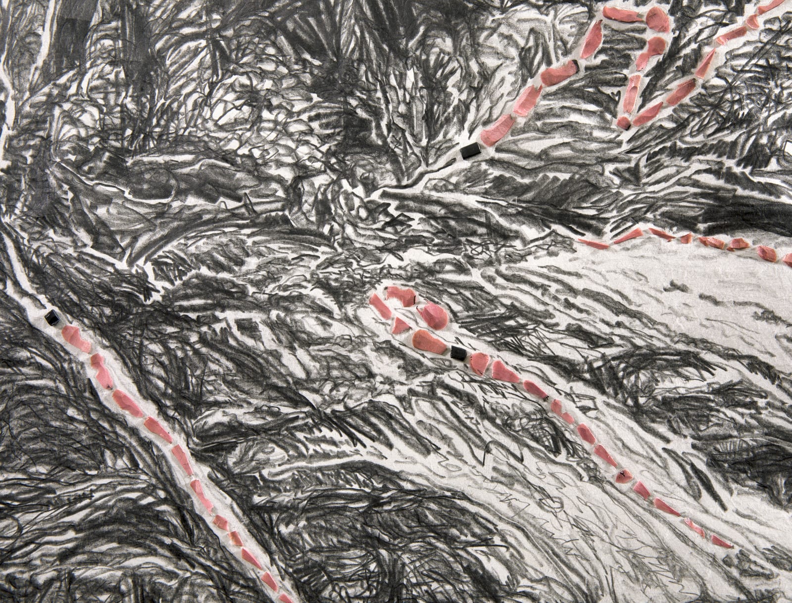 Shi Jin-Hua, Pen Walking #168, 2018-2019