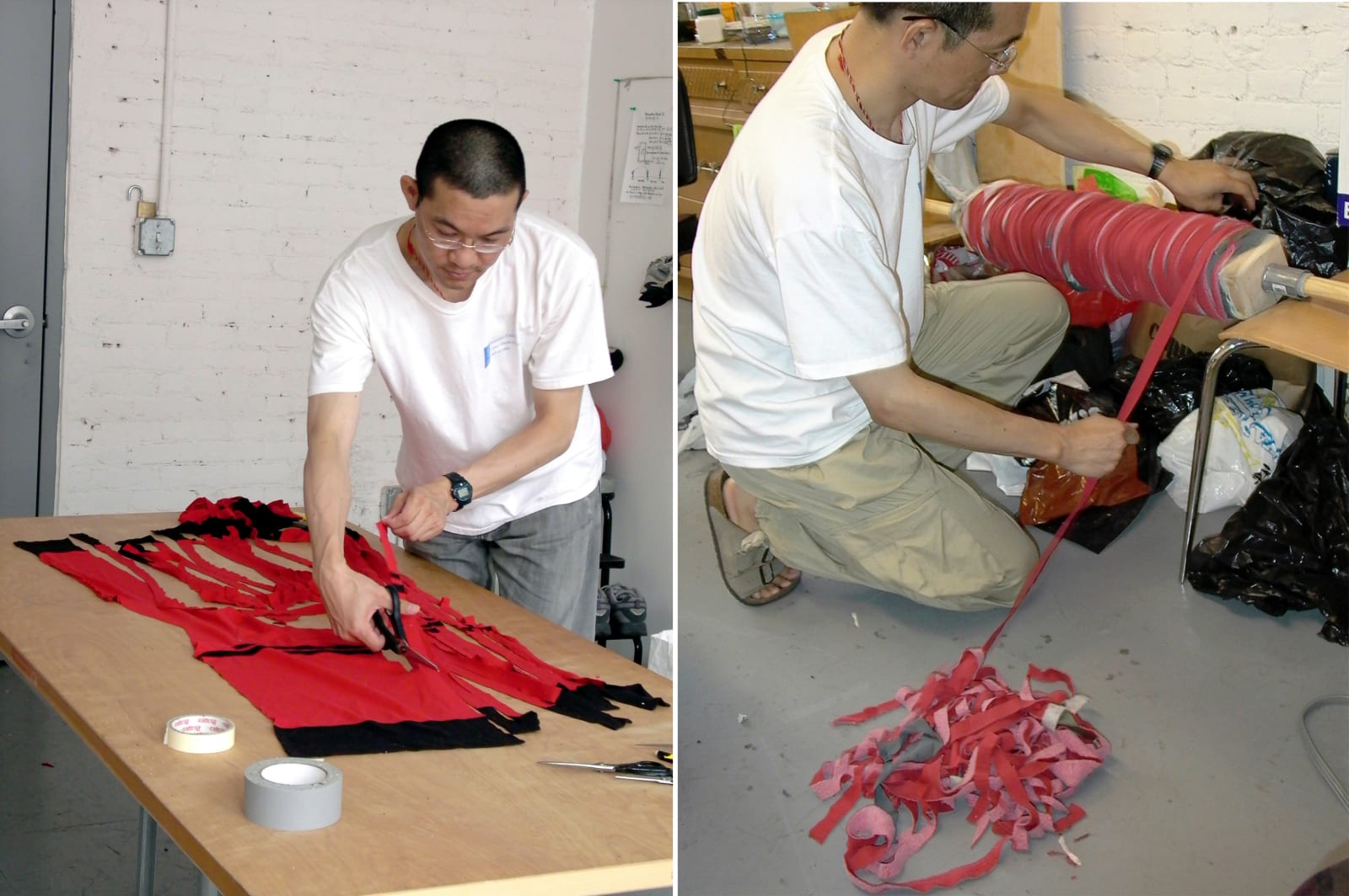 Shi Jin-Hua, Clothing Project, 2004-2008