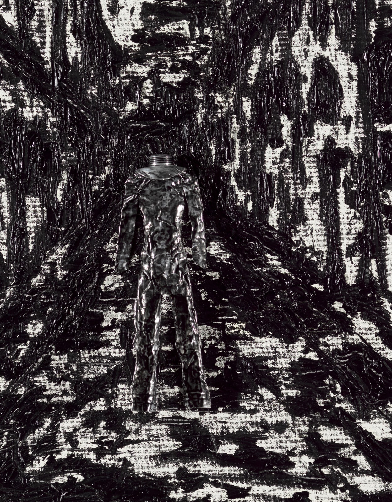 Shi Jin-Hua, Pen Walking #157, 2016