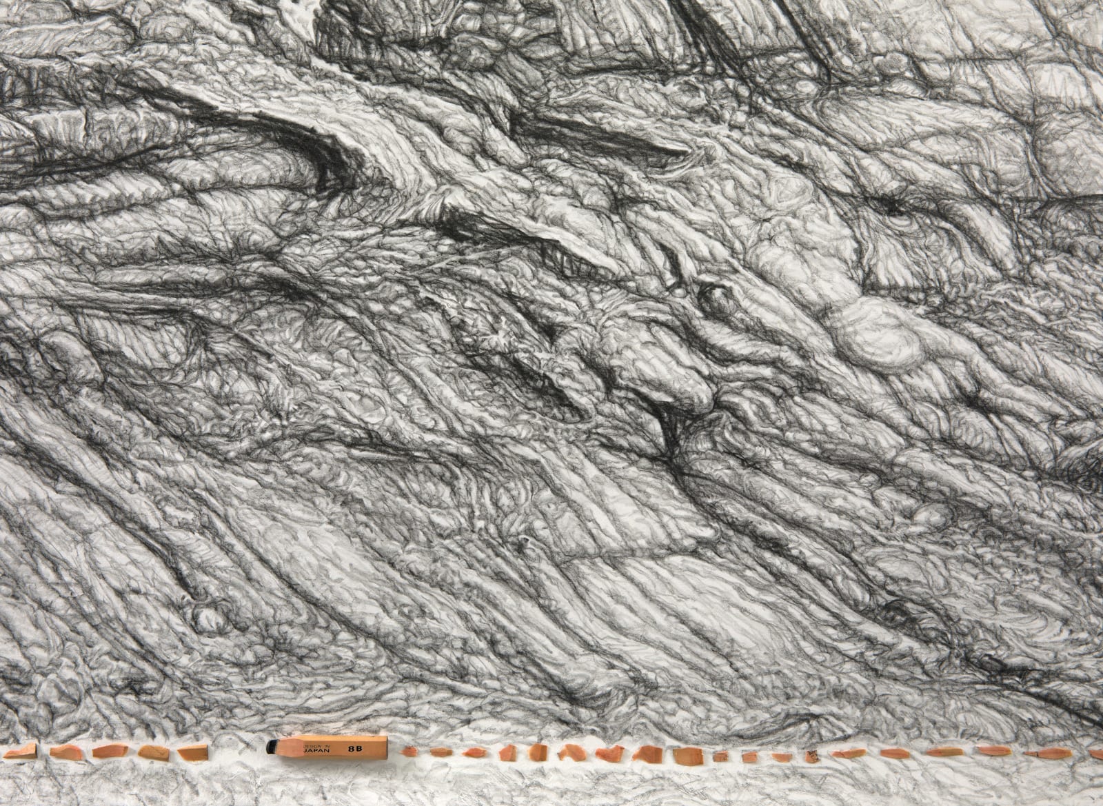 Shi Jin-Hua, Pen Walking #176, 2020-2021