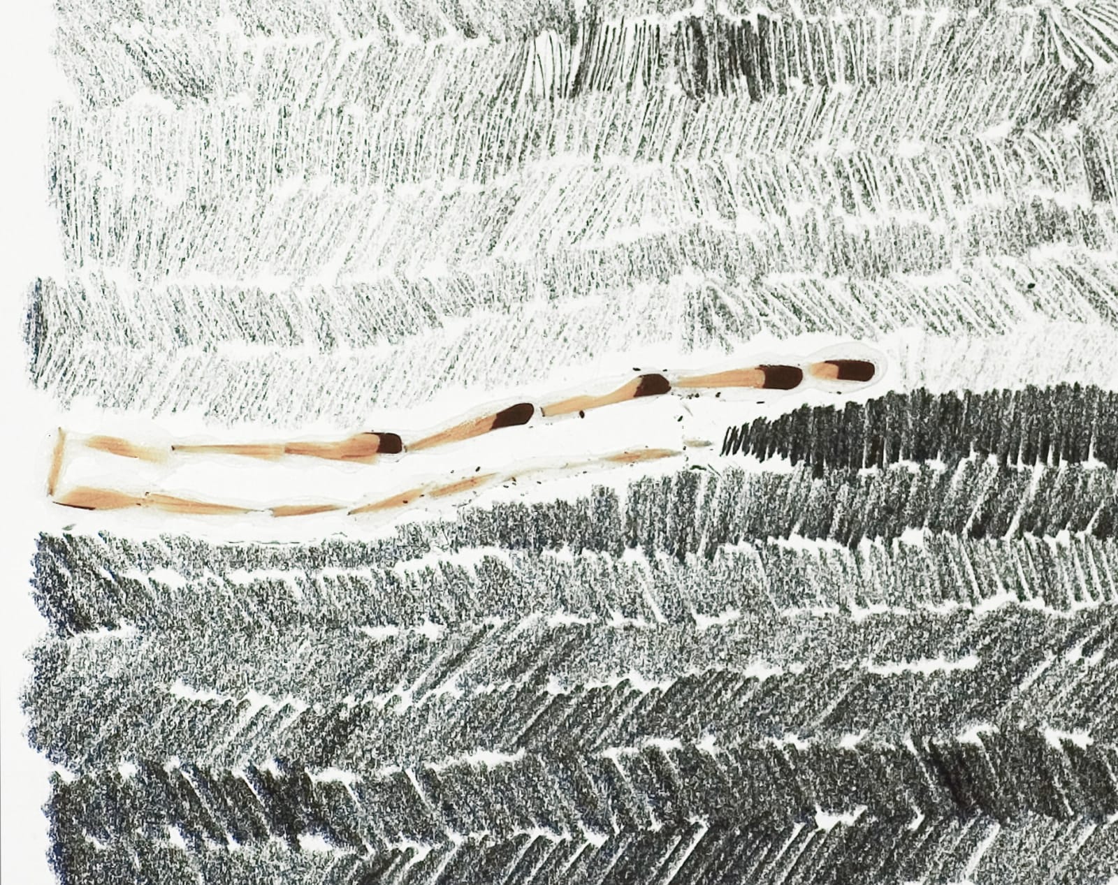 Shi Jin-Hua, Pen Walking #18, 2007
