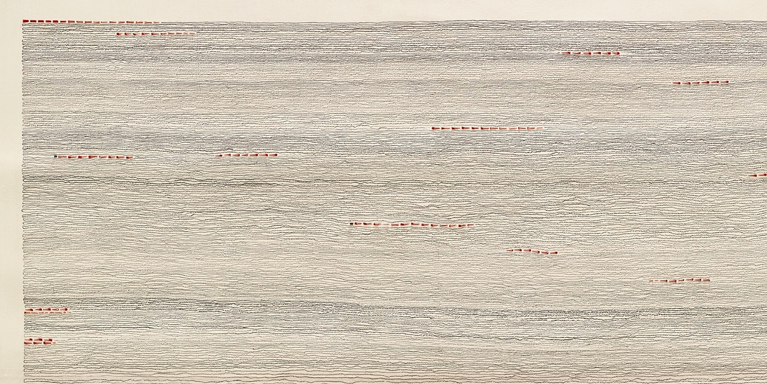 Shi Jin-Hua, Pen Walking #106, 2011