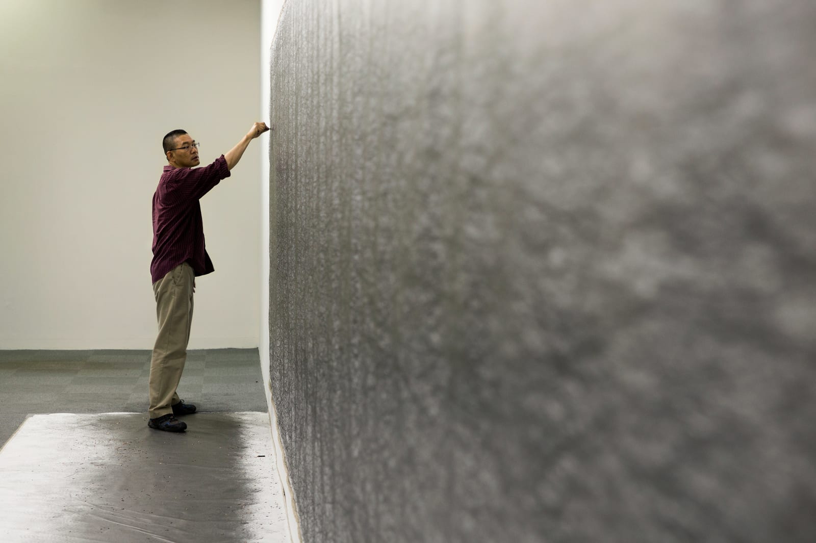 Shi Jin-Hua, A 100km Walk, 2012-2017