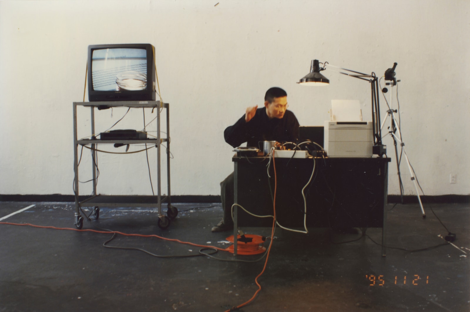 Shi Jin-Hua, Typing, 1996
