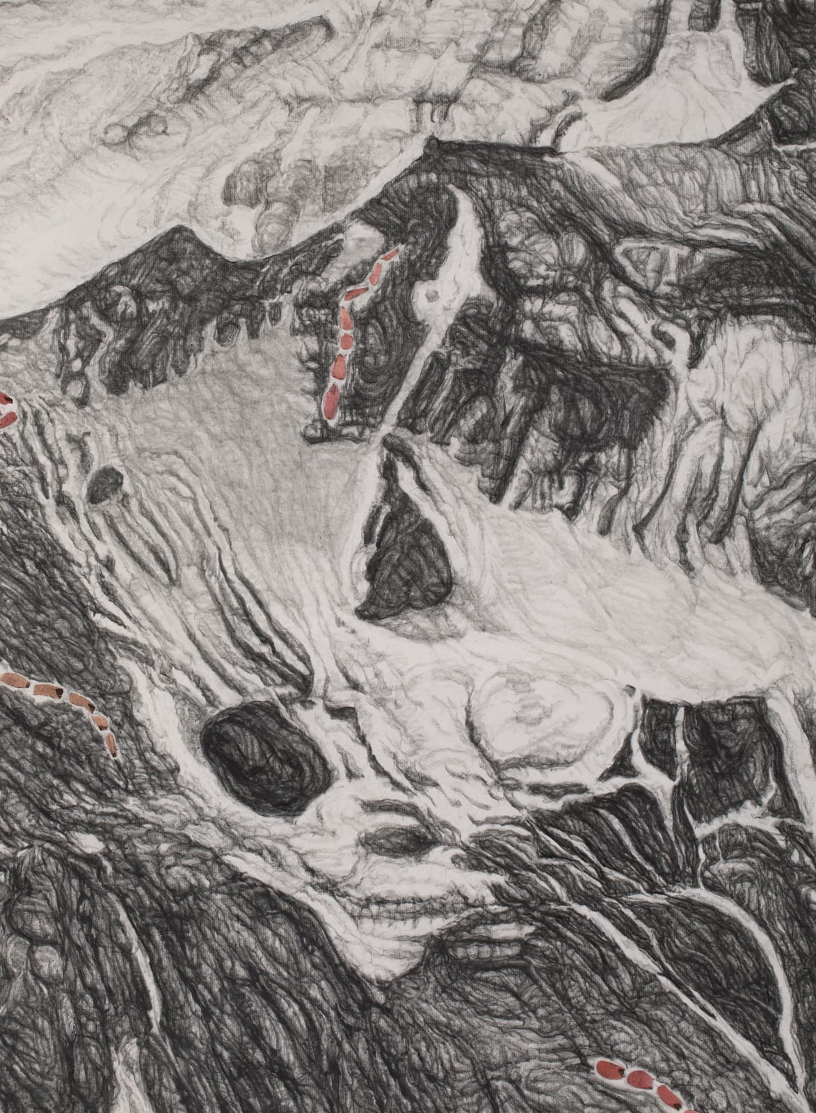 Shi Jin-Hua, Pen Walking #184, 2021-2023