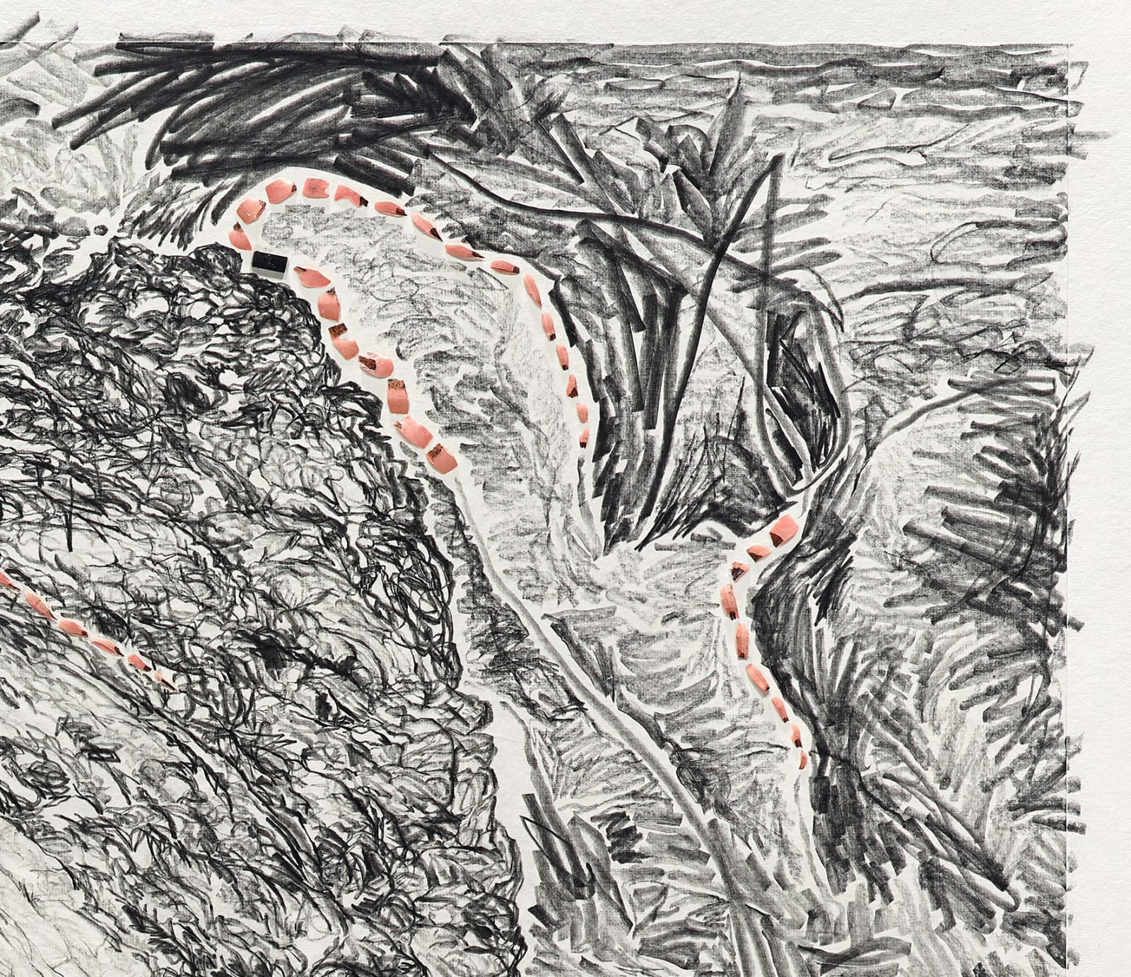 Shi Jin-Hua, Pen Walking #167, 2014-2019