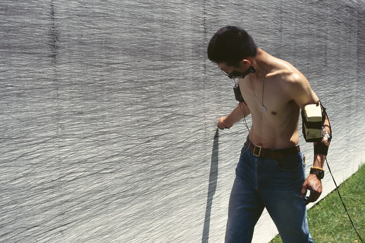 Shi Jin-Hua, Pencil Walker, 1996-2015