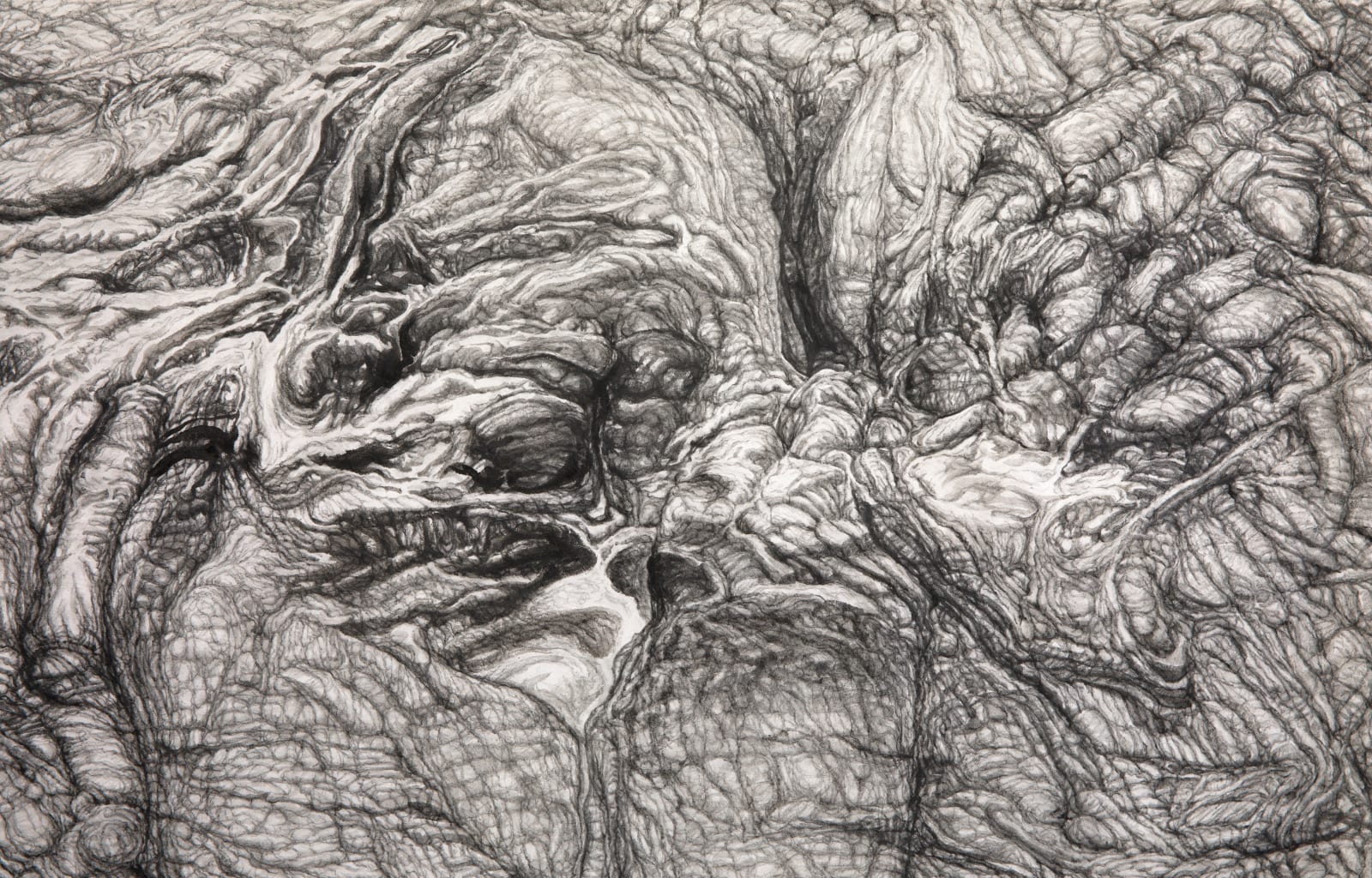 Shi Jin-Hua, Rock Landscape #1, 2021