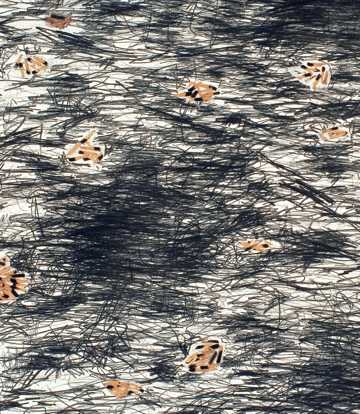 Shi Jin-Hua, Pen Walking #16, 2007