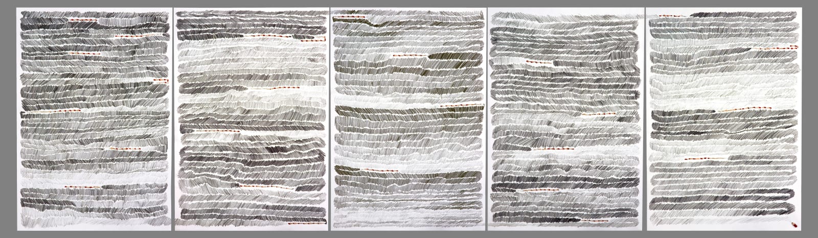Shi Jin-Hua, Pen Walking #31, 2007