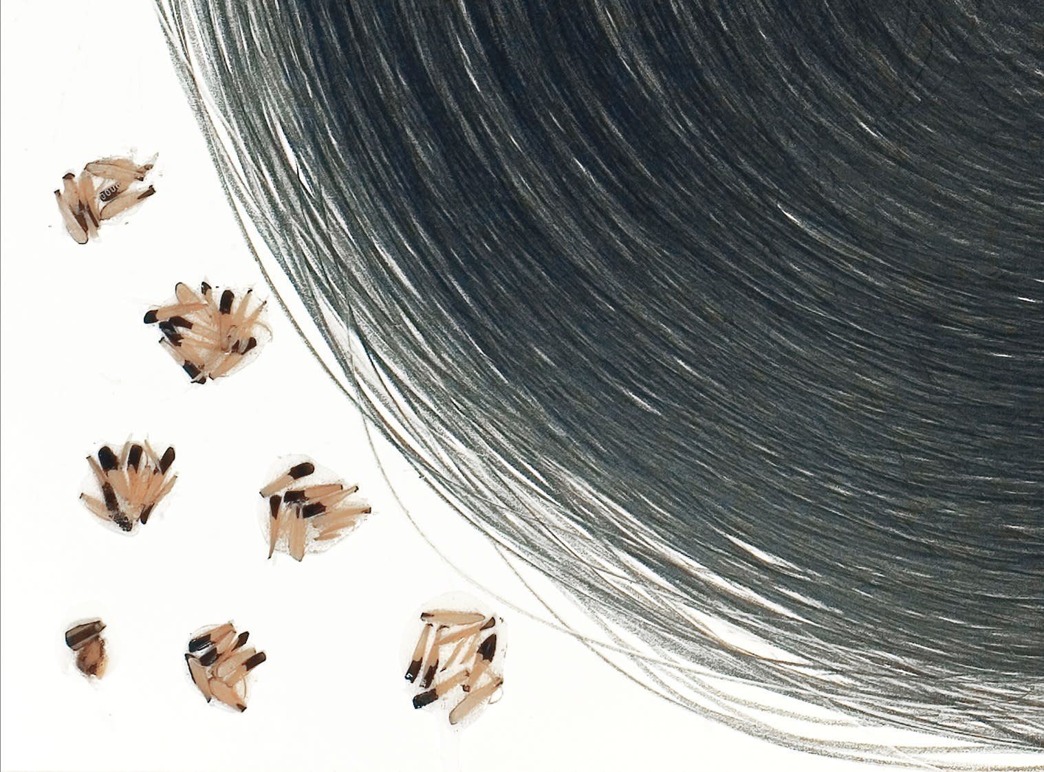 Shi Jin-Hua, Pen Walking #20, 2007