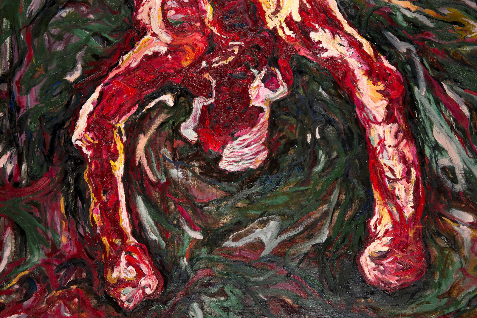 Shi Jin-Hua, Carcass of Beef , 2019