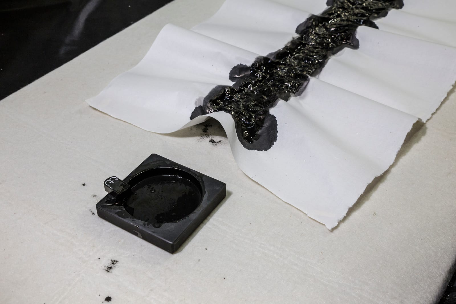 Shi Jin-Hua, Calligraphy of “一”, 2023
