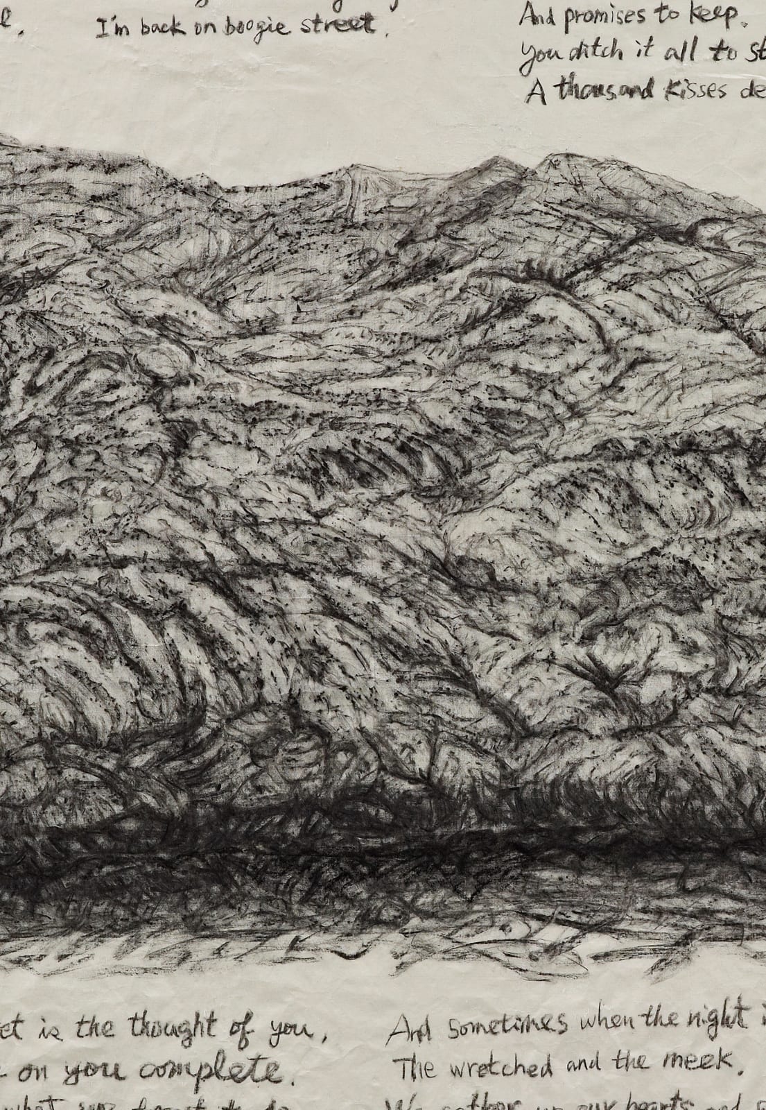 Shi Jin-Hua, Basalt under the Bodhi Tree
