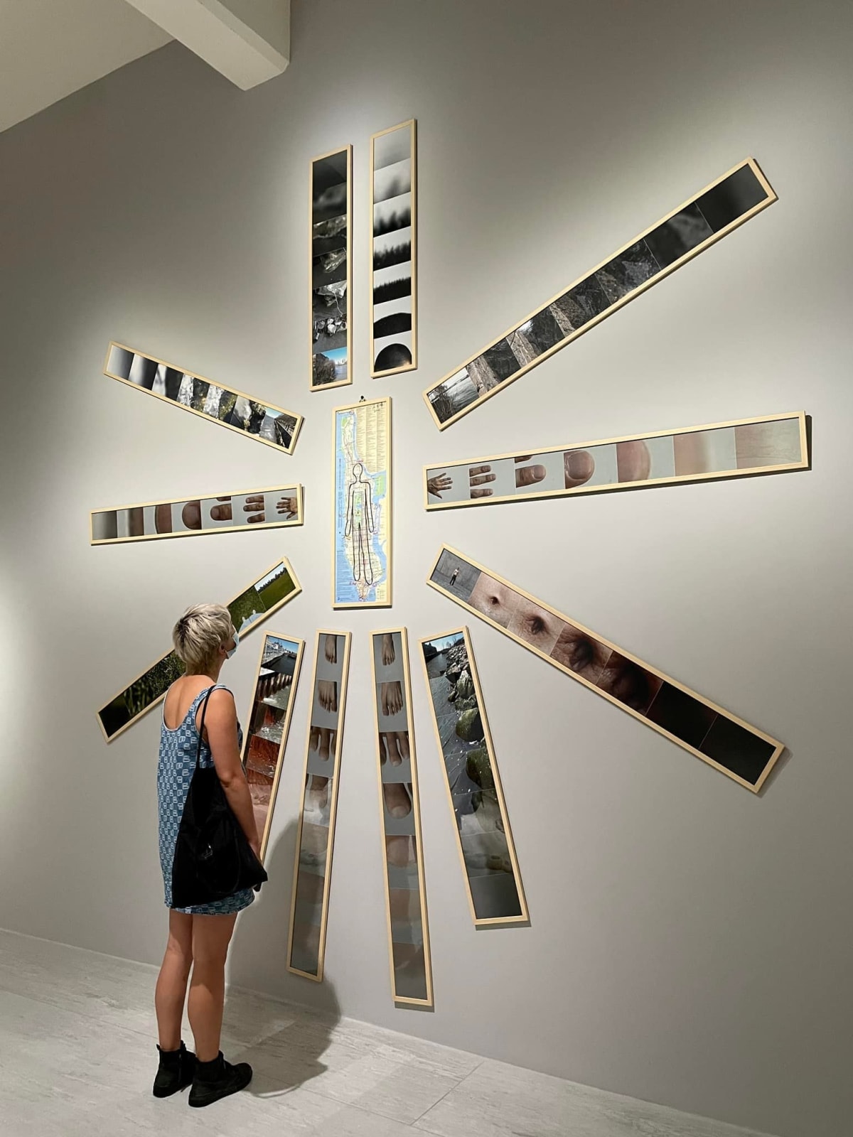 Shi Jin-Hua, Searching Center and Boundary - Manhattan version, 2004