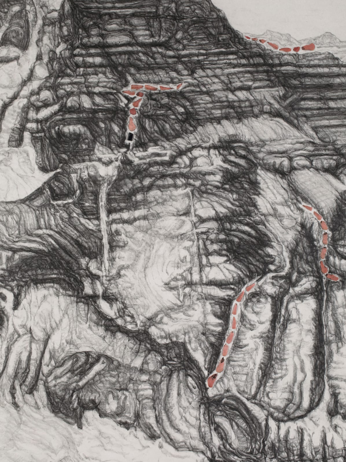 Shi Jin-Hua, Pen Walking #184, 2021-2023