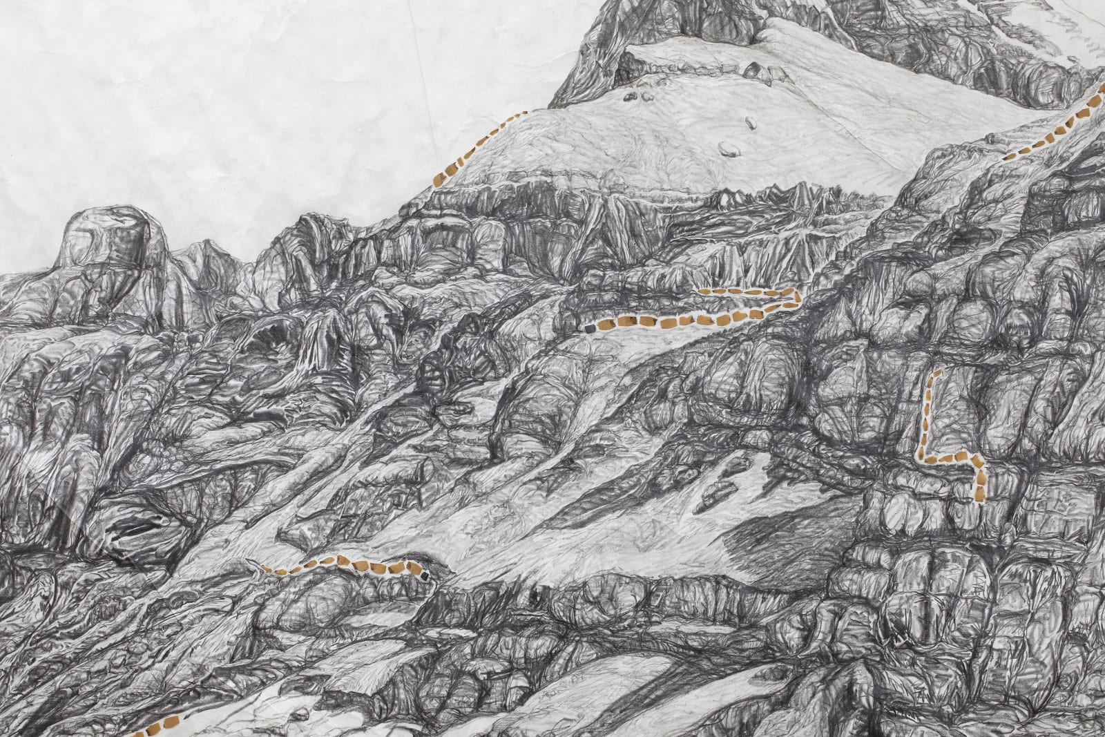 Shi Jin-Hua, Pen Walking #185, 2018-2024