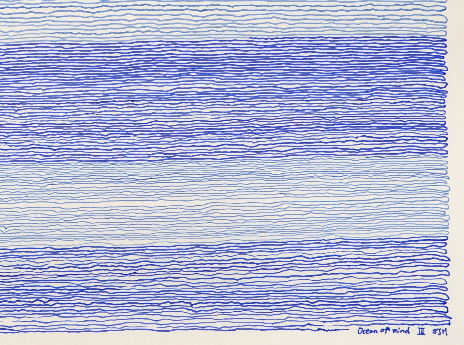 Shi Jin-Hua, Ocean of Mind III, 2014