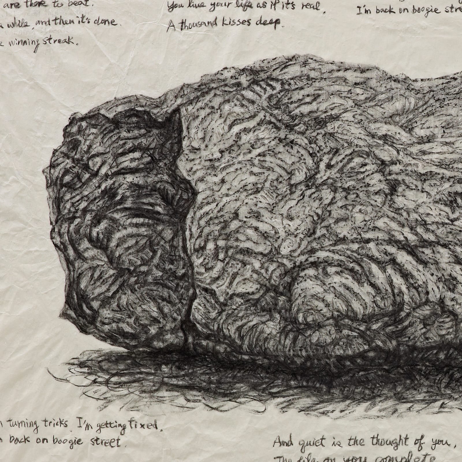 Shi Jin-Hua, Basalt under the Bodhi Tree