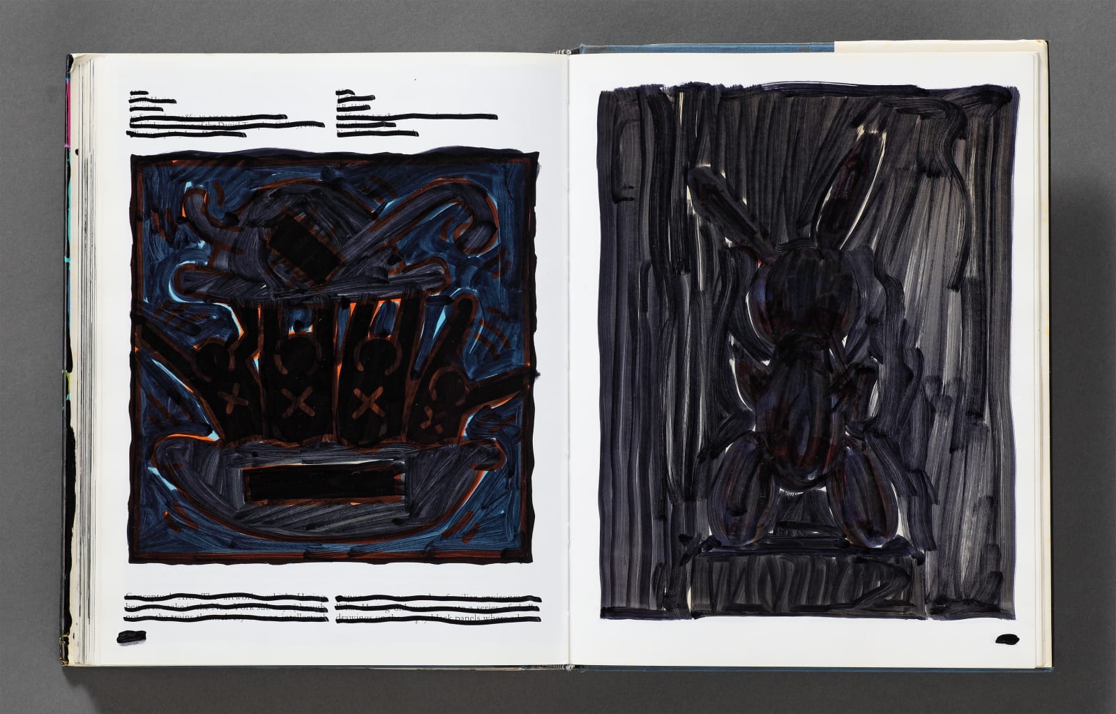 Shi Jin-Hua, Scribbling Textbook - Art Today, 1998-2006